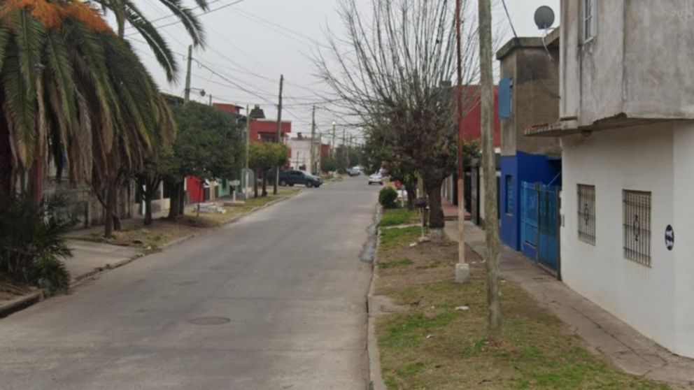 Ac�, en esta esquina, ocurri� la supuesta tentativa de robo.