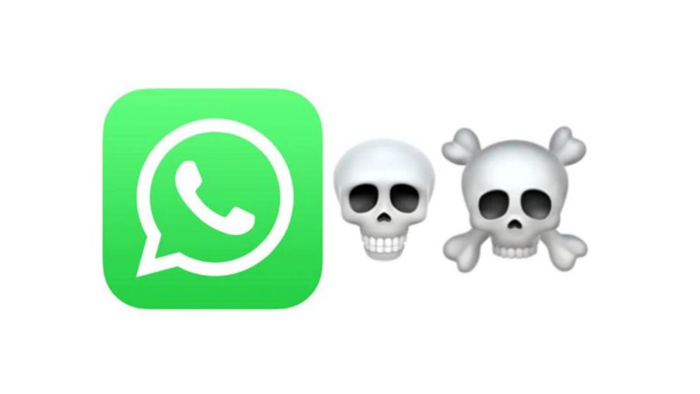 WhatsApp: cuándo usar correctamente los emojis de las calaveras
