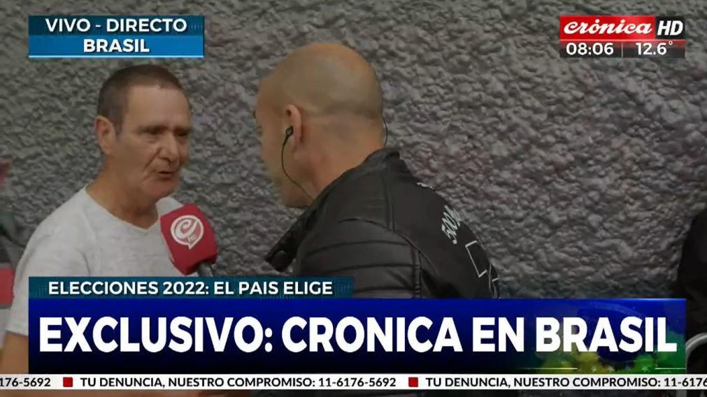 Crónica en Brasil, en el minuto a minuto de las elecciones entre Lula Da Silva y Jair Bolsonaro (Crónica HD).