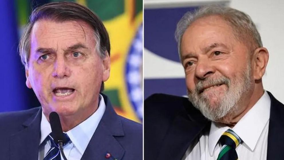 Jair Bolsonaro y Lula da Silva, los principales candidatos para las elecciones en Brasil.
