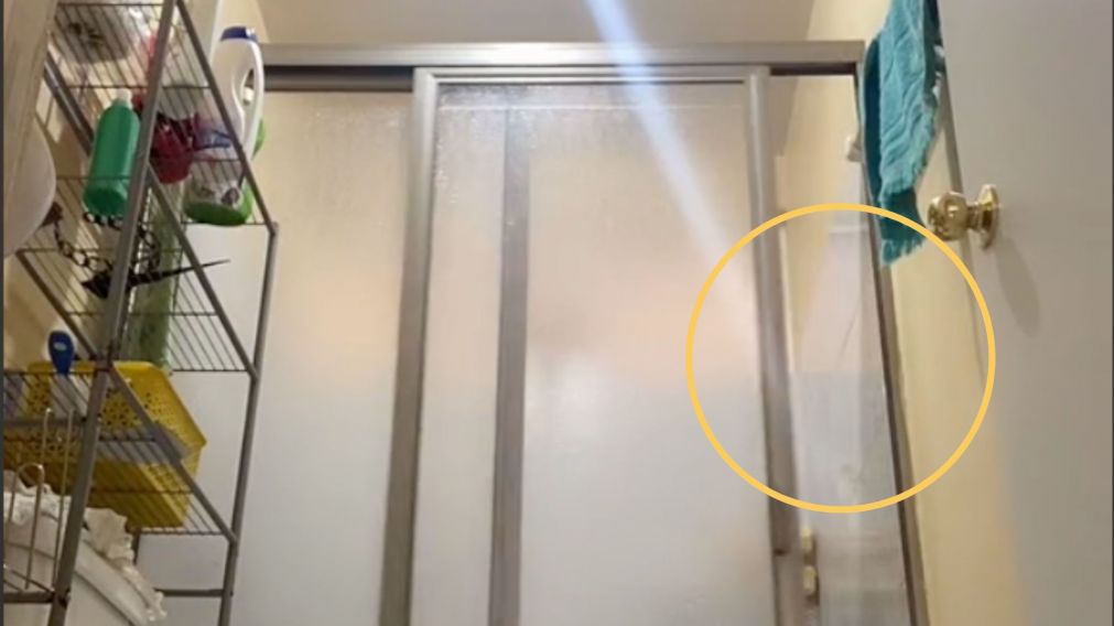 La paranormal situaci�n se hizo viral en las redes.