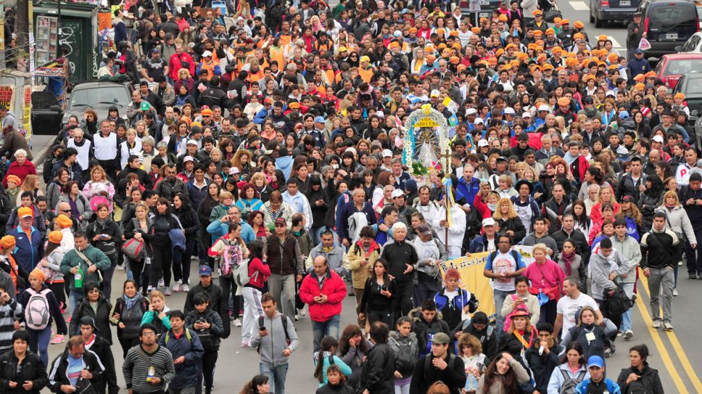 La mayor�a de los creyentes y simpatizantes partir�n el s�bado a las 10 horas desde el santuario de San Cayetano, ubicado en el barrio porte�o de Liniers.