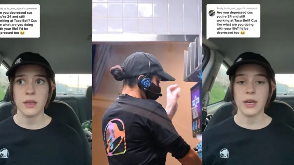 La joven trabajadora de 24 años le contestó a un seguidor de TikTok y se volvió viral.