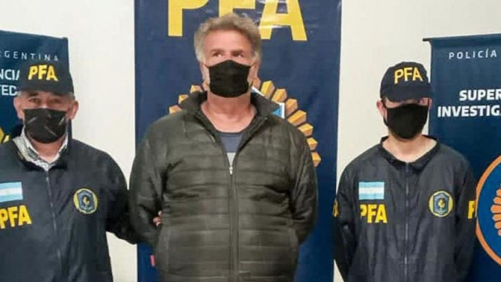 Marcelo Teto Medina, la semana pasada, cuando fue detenido.