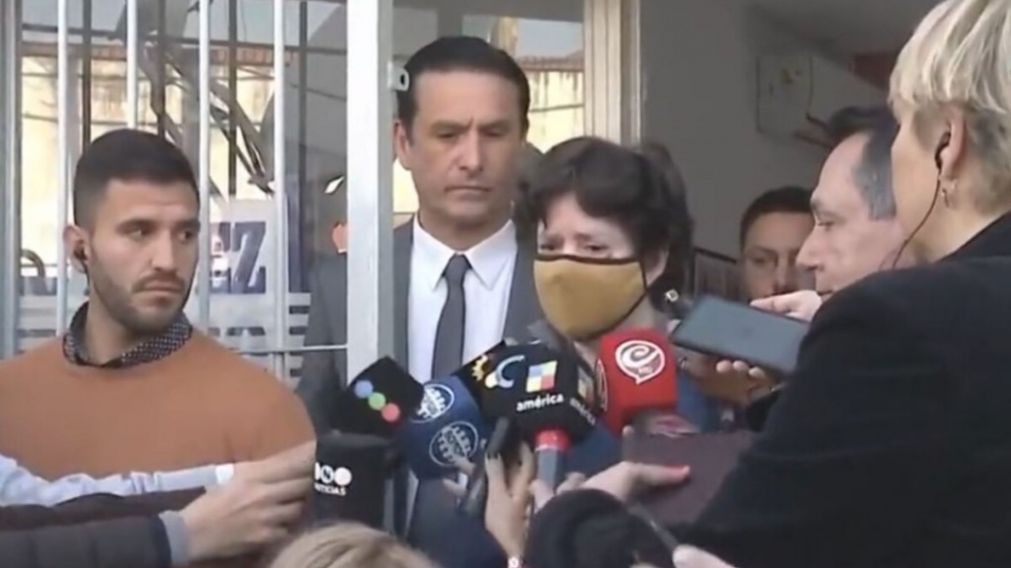 Nina Aquino cuando recuperó la libertad, ahora pide ser sobreseída