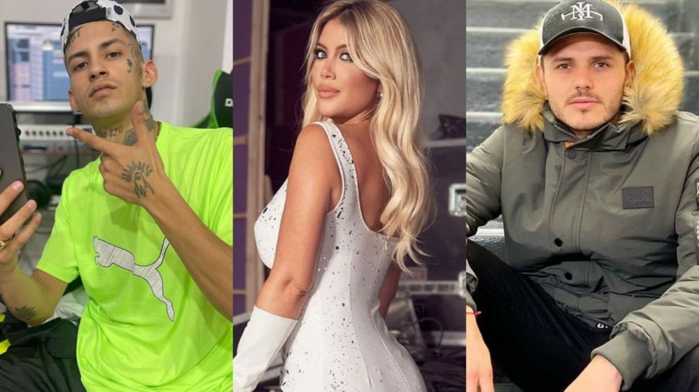 Mauro Icardi y L-Gante, en "llamas" por esta foto hot de Wanda Nara.