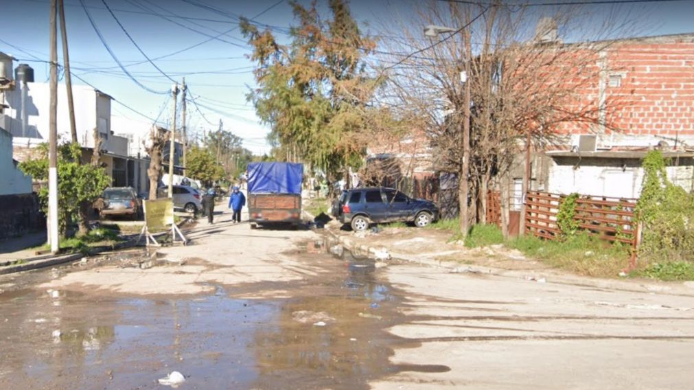 La zona en la que fue asesinado a balazos Miguel Ángel Paiva Rojas.