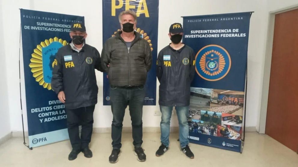 "Teto" Medina declaró en la fiscalía de Delitos Conexos a la Trata de Personas, Pornografía Infantil y Grooming de Berazategui.