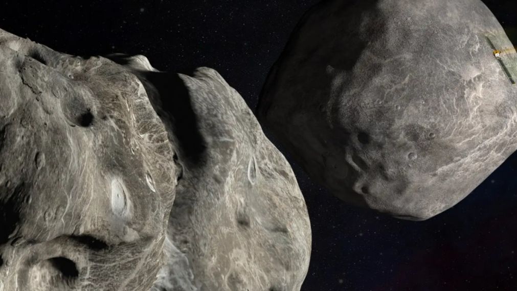 El impacto con el asteroide fue programado para el 26 de septiembre, explicó la NASA.