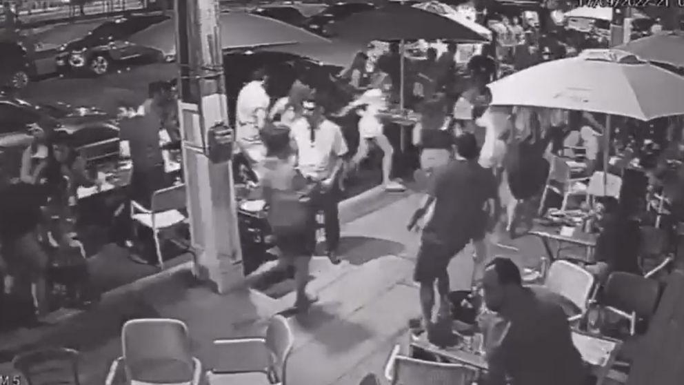 El video de la huida se volvi� viral en las redes sociales.