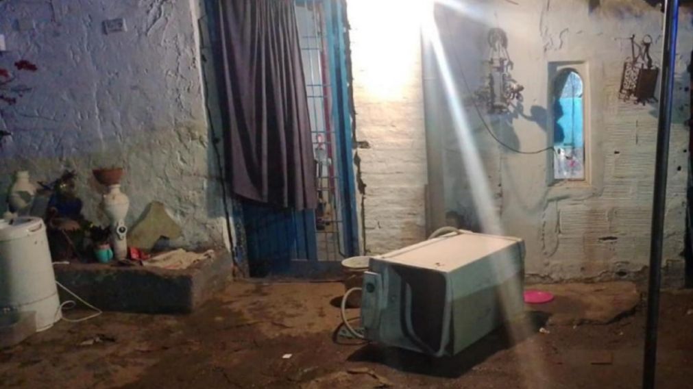 Ac�, en esta vivienda, sucedi� el homicidio de Mat�as Paulo Morales, de 19 a�os.