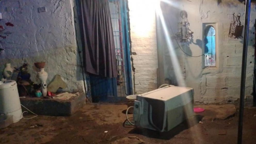 Acá, en esta vivienda, sucedió el homicidio de Matías Paulo Morales, de 19 años.