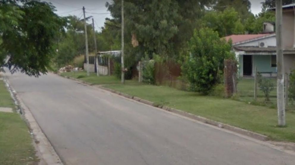 En este barrio ocurrió el homicidio de Matías Morales, de 23 años (Google Street View).