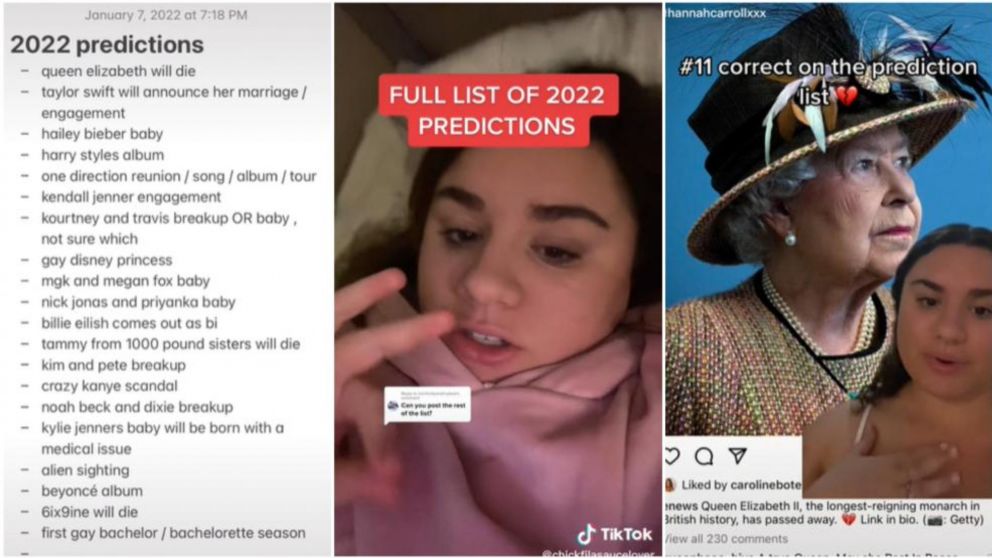 Hannah Carroll logró convertirse en la gran adivina de TikTok.