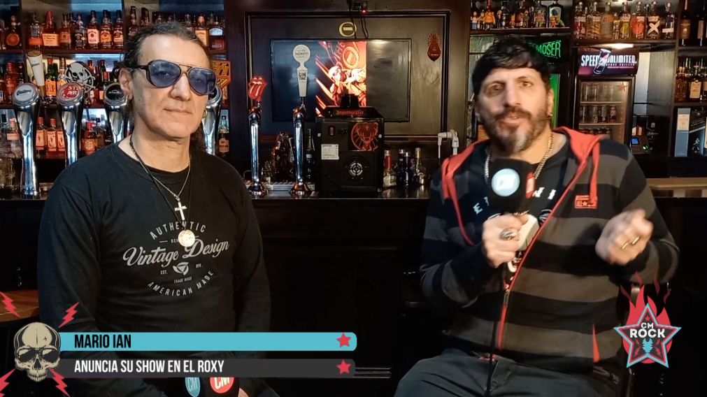 Mario Ian pas� por CM Rock