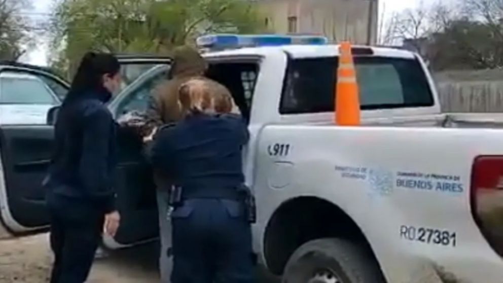El detenido fue trasladado al penal de Batán.
