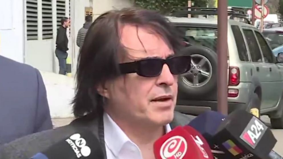 El letrado que representa a "Teto" Medina sostuvo la inocencia de su cliente (Foto C5N).