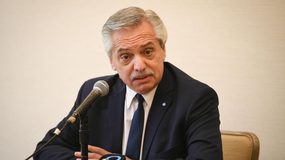 El presidente Alberto Fernández hizo un balance de su visita a Estados Unidos.