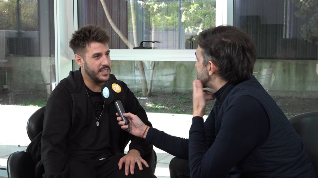 Antonio José hablando con Walle