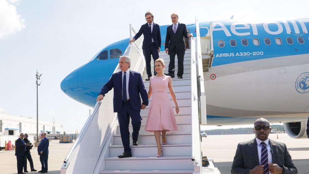 El presidente sigue su importante recorrida por Estados Unidos.