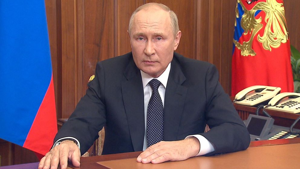 El presidente ruso, Vladimir Putin.