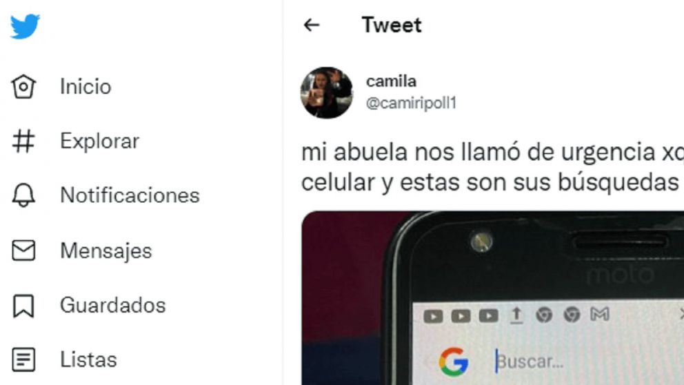 Su abuela la llamó de urgencia porque no sabía usar el teléfono y al llegar encontró algo que la conmovió