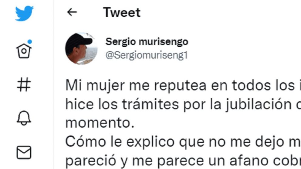 Se negó a hacerle los trámites de jubilación de ama de casa a su pareja “por convicción” y generó un “picante” debate en redes