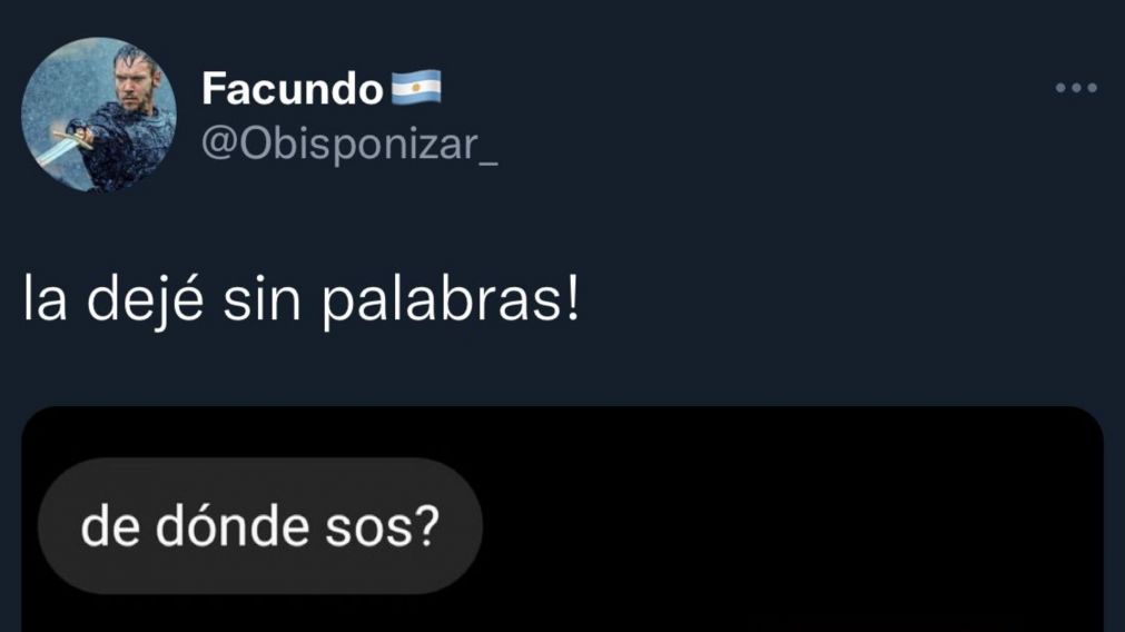 Sin palabras: le contó que era de Lanús a una chica y su rección lo desconcertó.