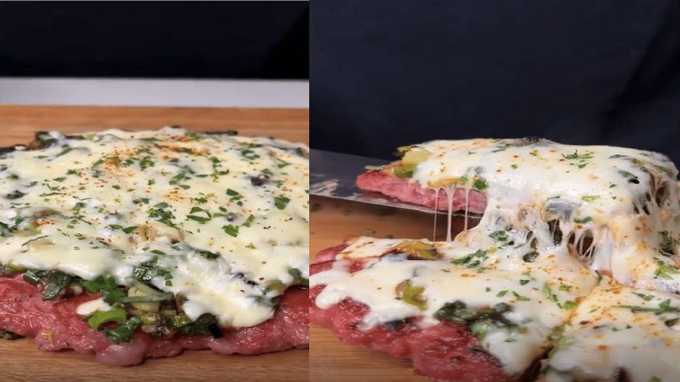 Un usuario de TikTok compartió una innovadora receta: la "choripizza".