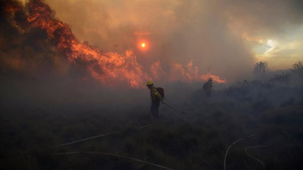 Se registraron incendios forestales en 9 provincias del país.