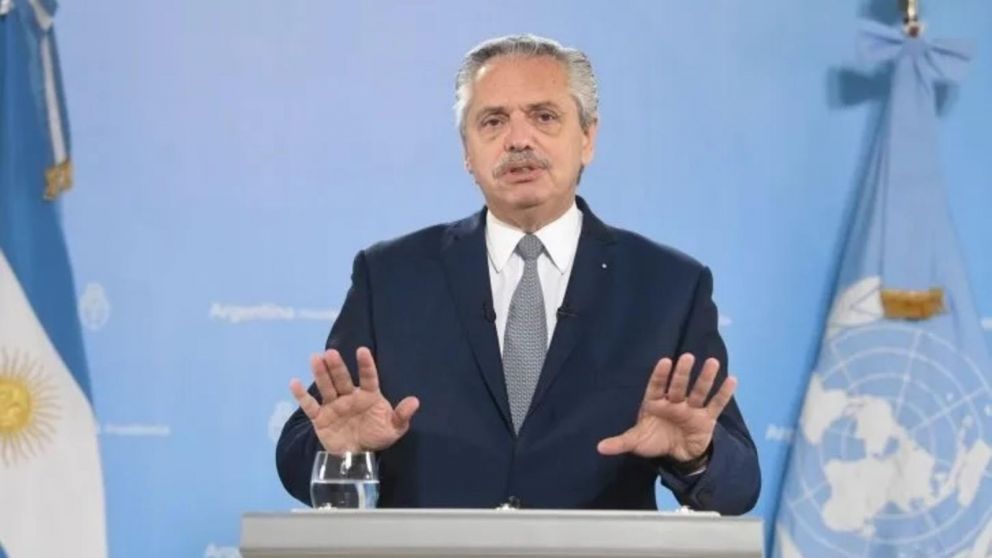 Las anteriores exposiciones de Alberto Fern�ndez en la Asamblea de la ONU hab�an sido en formato virtual (Gentileza Presidencia/Archivo).