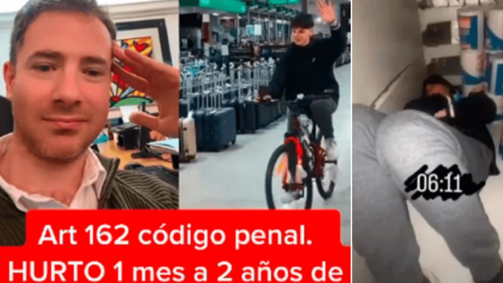 Los adolescentes se escondieron detr�s de rollos de papel higi�nico hasta que el supermercado cerr�.