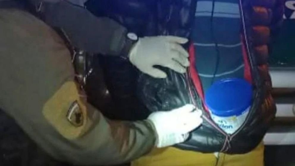 As� cayeron los pibes con la marihuana oculta en una lata (Misiones Online).