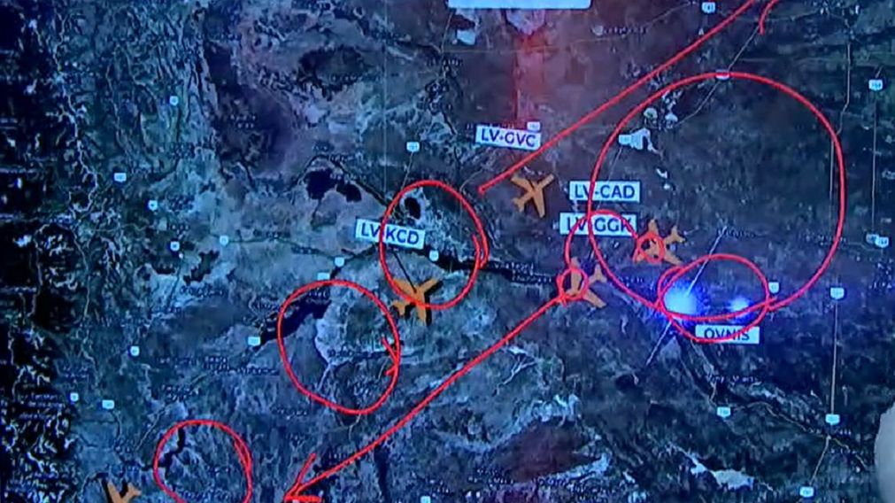Imágenes y testimonios exclusivos sobre el avistamiento de ovnis en Río Negro.