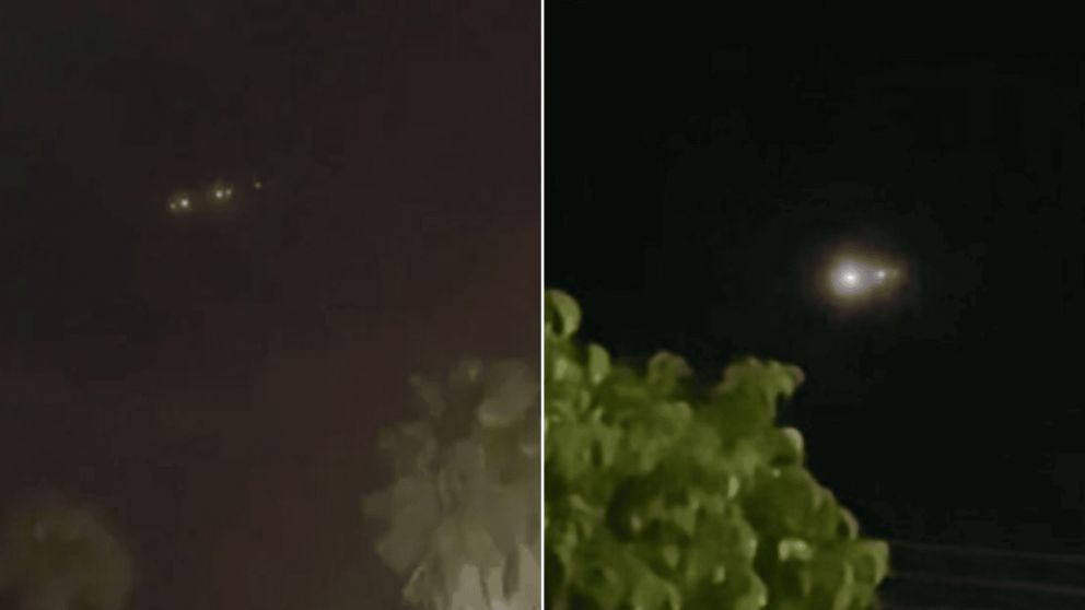 Los videos del avistamiento OVNI inundaron las redes sociales.