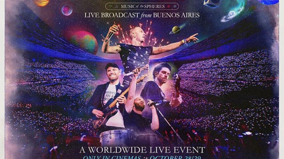 Coldplay va a transmitir en vivo su show en Buenos Aires