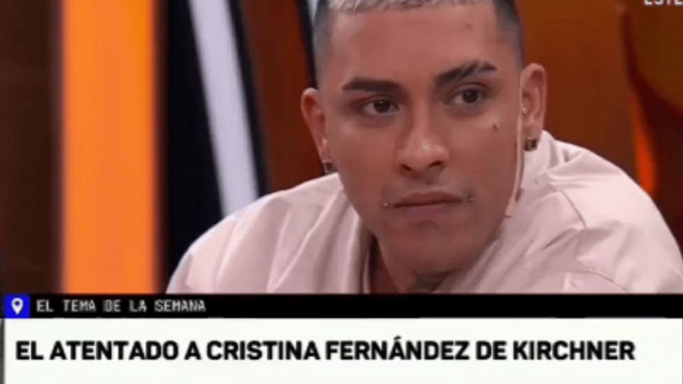 El cantante de cumbia no sab�a sobre el Atentado a Cristina Kirchner.