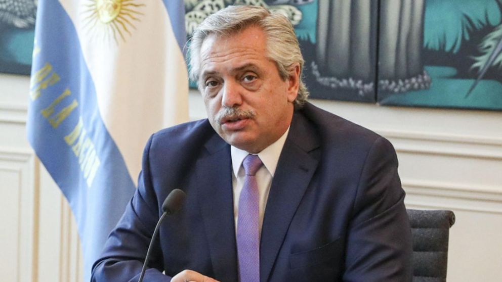 El presidente Alberto Fernández condenó las amenazas a Macri (Telam).