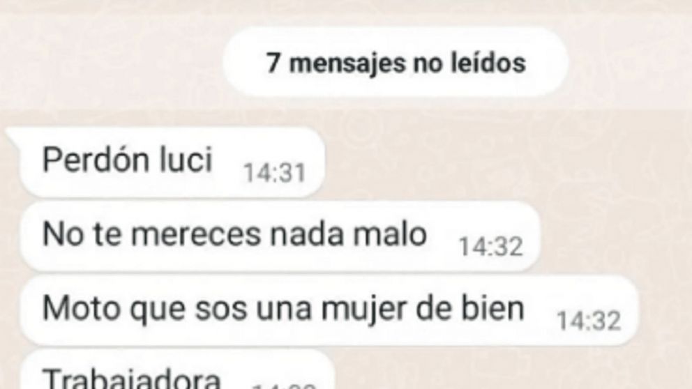 Después de intercambiar mensajes de WhatsAapp el ladrón virtual se arrepintió.