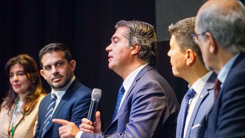 El gobernador de Chaco, Jorge Capitanich, en la Primera Jornada de Turismo de Norte Grande.