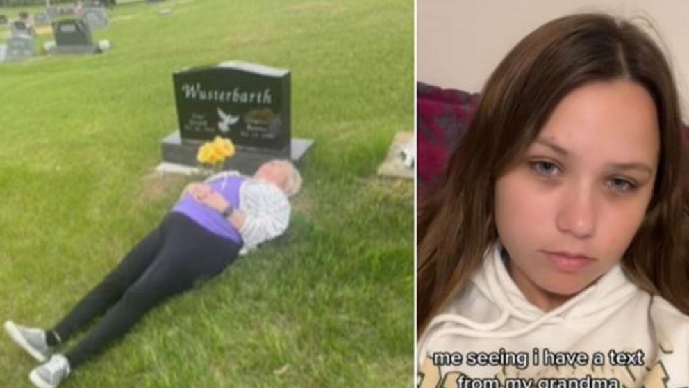 La insólita broma pesada que le hizo una abuela a su nieta y se volvió viral en TikTok (Imagen captura vídeo).