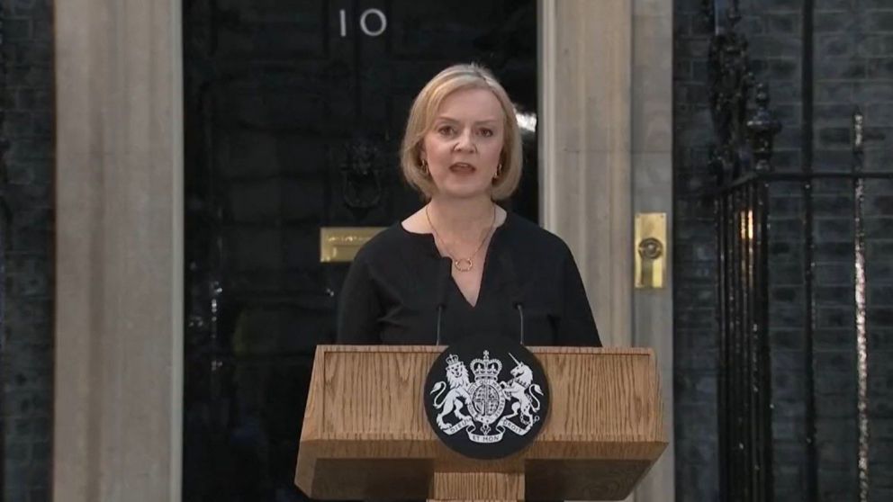 Liz Truss habló tras tras la muerte de la reina Isabel II (Captura de pantalla).
