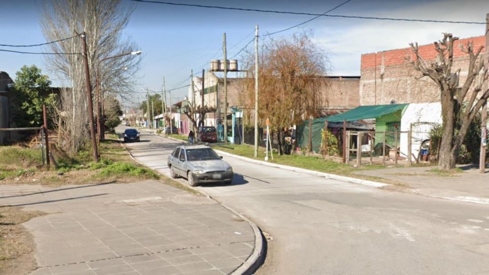 La zona donde fue encontrado el cadáver baleado del remisero Walter Ezequiel Borré.