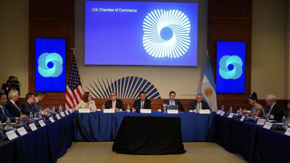 Sergio Massa tiene programadas varias reuniones para este jueves en Washington, Estados Unidos (Gentileza @SergioMassa/Twitter).