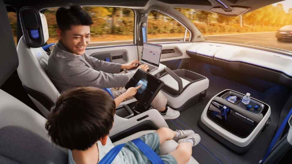 El Apollo RT6 fue creado en China por la empresa Baidu (Imagen ilustrativa).