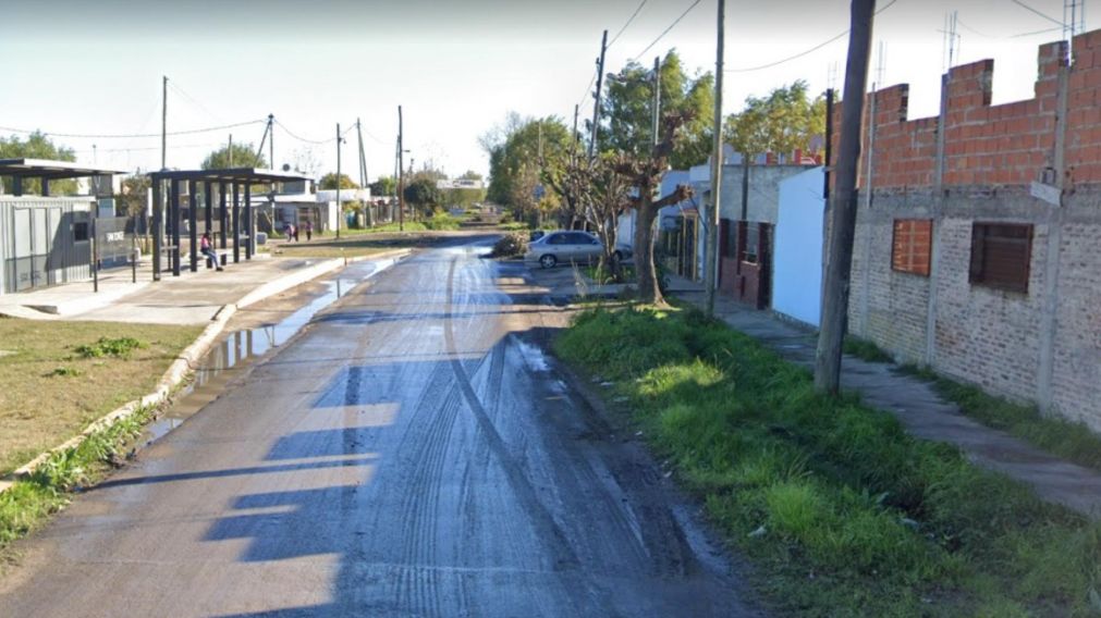 Acá, en este vecindario, sucedió el asesinato del individuo.