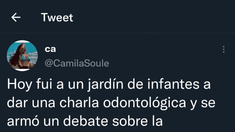 Una joven se volvi� viral tras compartir el ins�lito debate que tuvo en un jard�n de infantes.