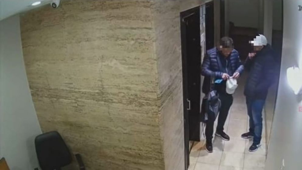 Los autores del hecho quedaron filmados (captura).