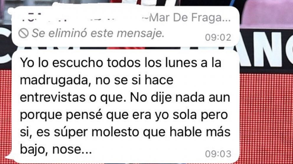 Chat viral: lo escracharon en el grupo de vecinos por escuchar la radio muy alta y la secuencia es furor.
