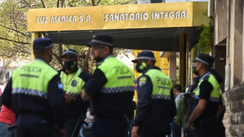 El centro de salud tucumano donde se produjeron los contagios que derivaron en las seis muertes por nemonía bilateral (Télam/Archivo).